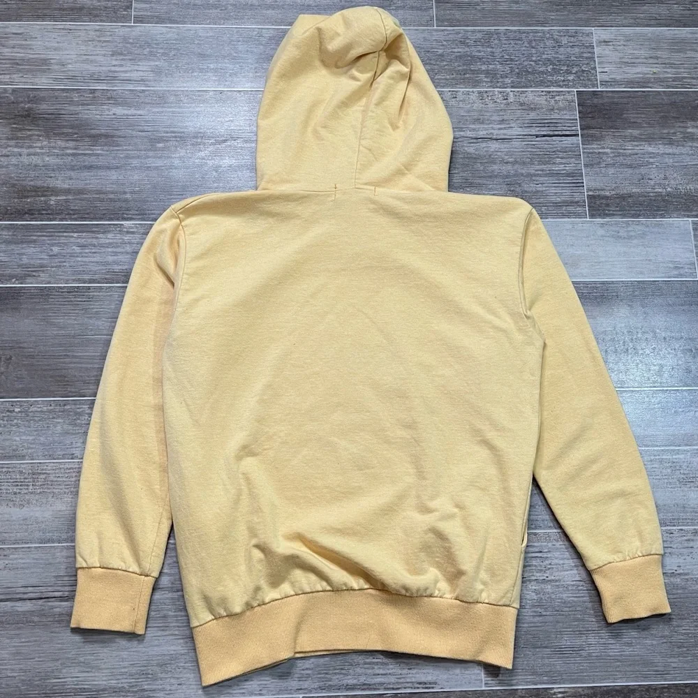 Taz Looney Tunes Surfing Legends Hoodie Lightweight Yellow - Picture 2 of 5